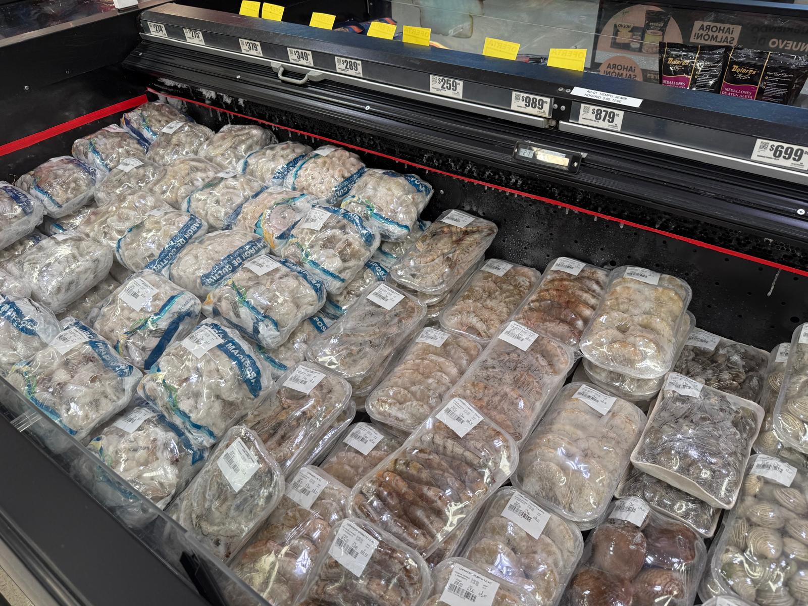 IQF and packed shrimp varieties ready for retail shelves.