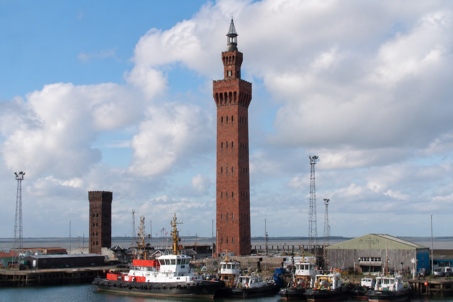 Our UK trading roots — Grimsby's historic fishing docks.